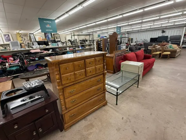 Used chest of drawers for sale at Bargain Thrift Store